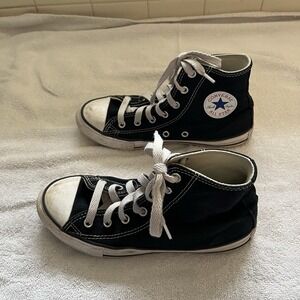 Converse Chuck Taylor All Star High Tops Classic Black Youth Size 3